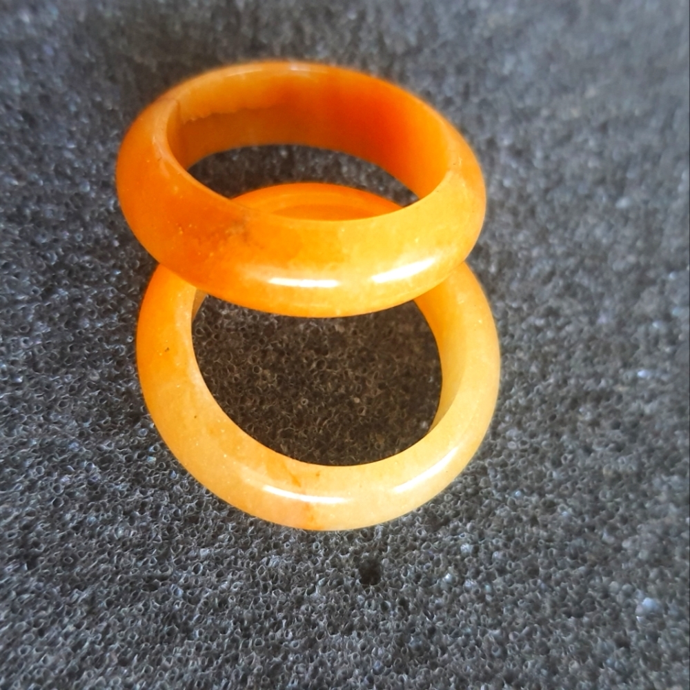 Cat-eye stone ring - Picture 2 of 3